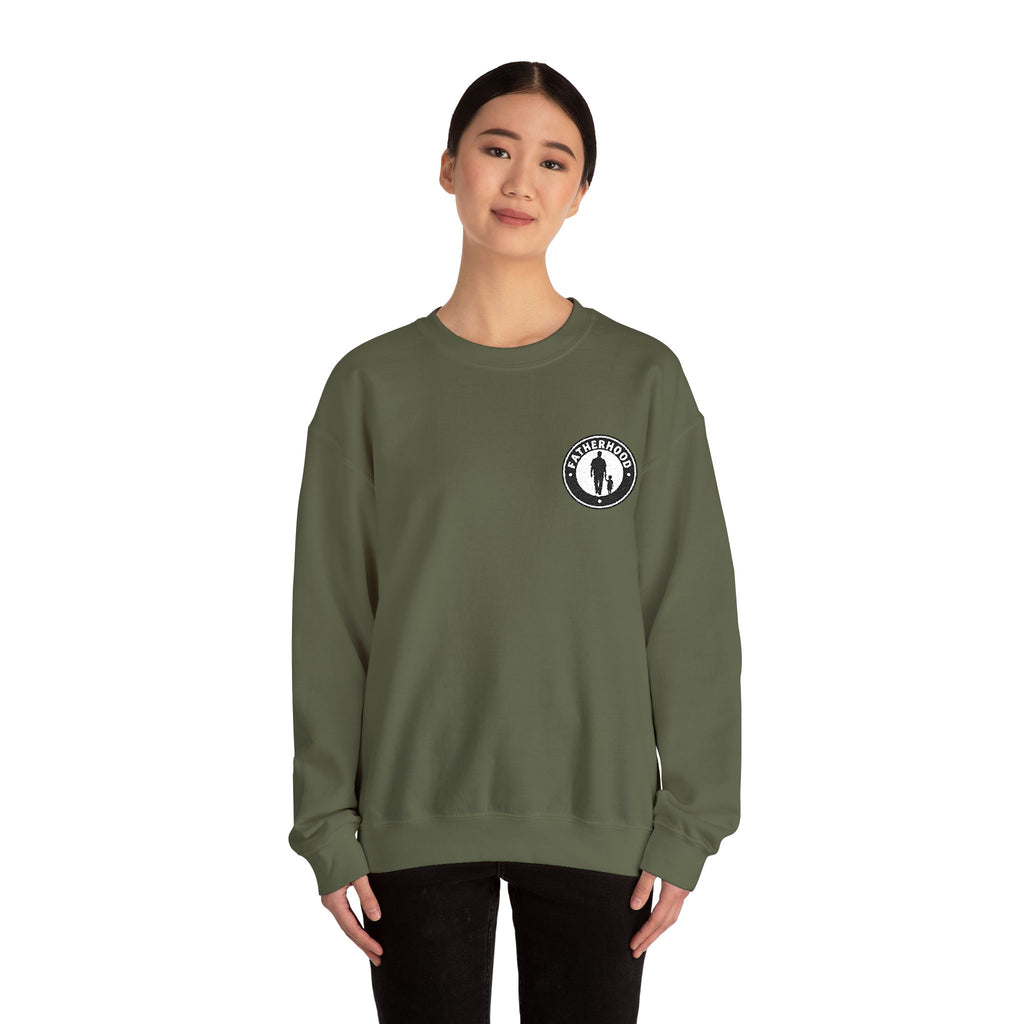 'Fatherhood' Logo Crewneck Sweatshirt