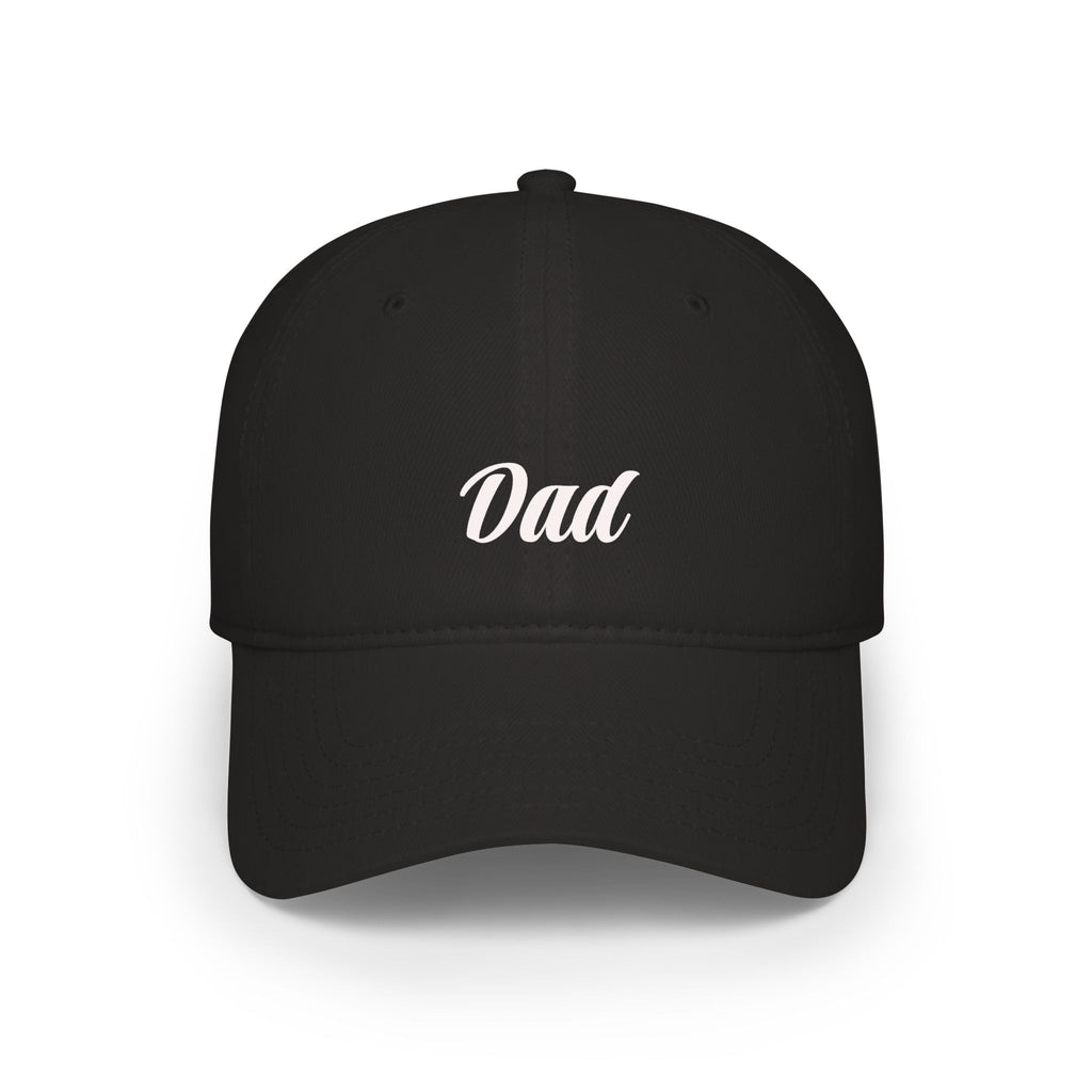 Dad Embroidered Low Profile Baseball Cap — Classic Beige Father's Day Hat