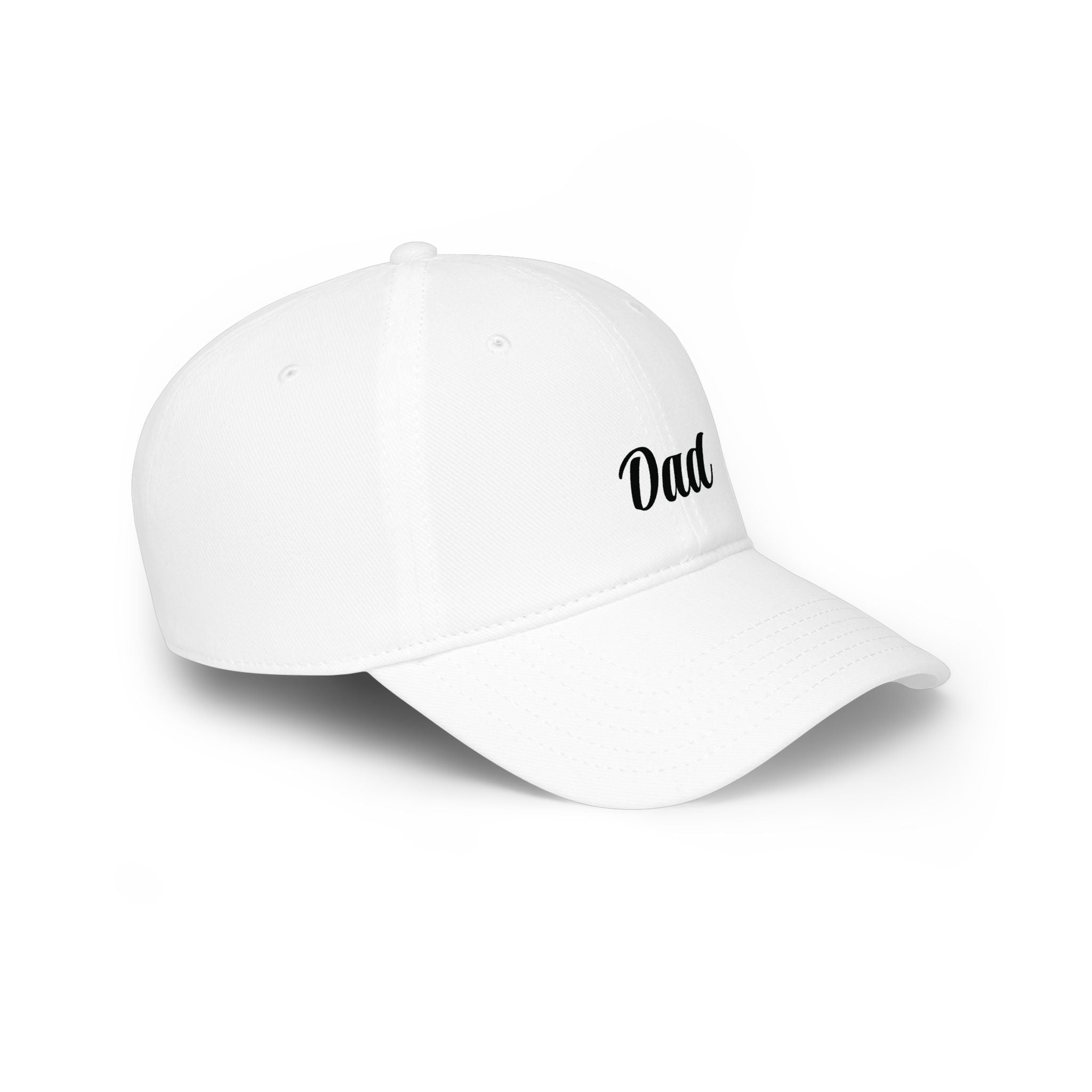 Dad Embroidered Low Profile Baseball Cap — Classic Beige Father's Day Hat