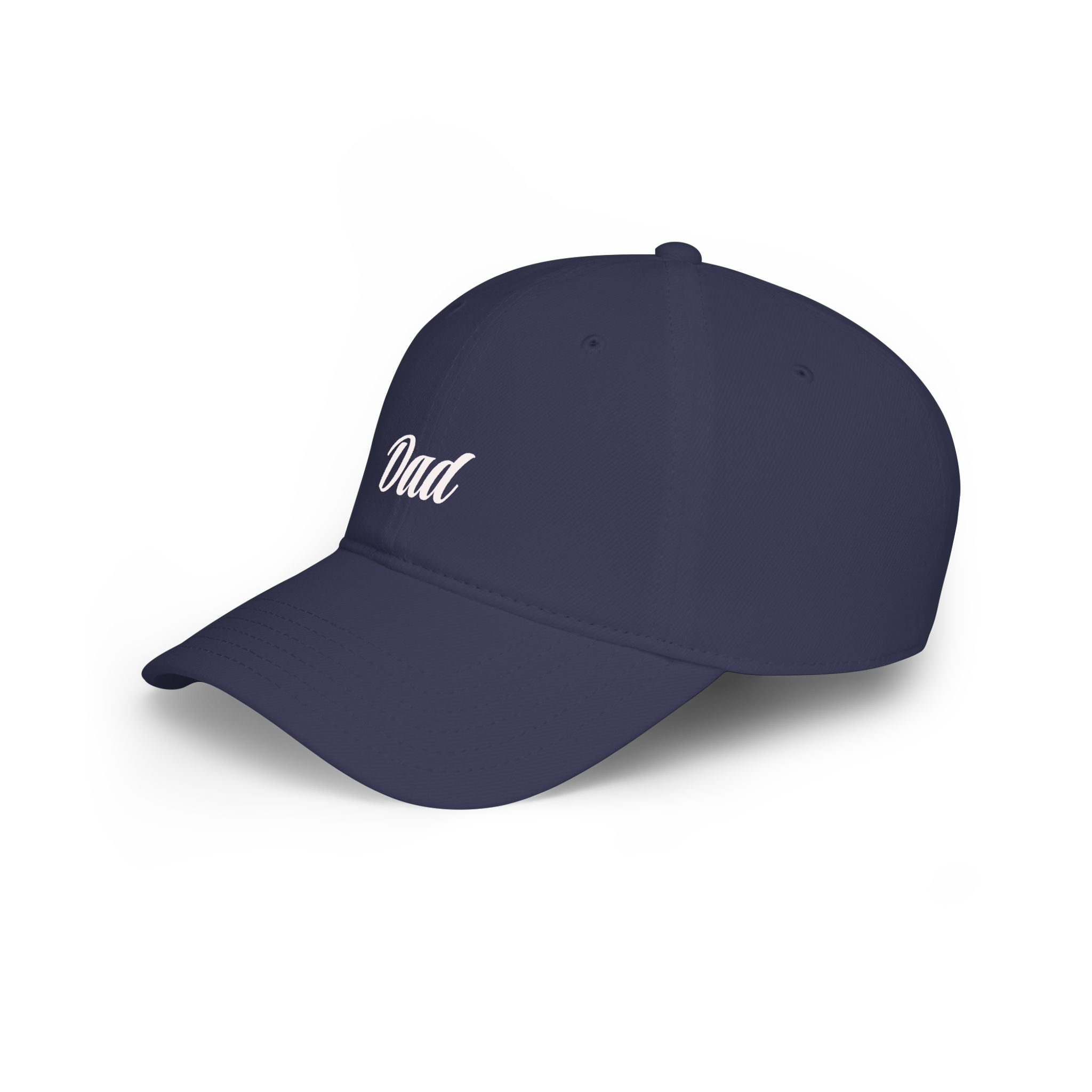 Dad Embroidered Low Profile Baseball Cap — Classic Beige Father's Day Hat