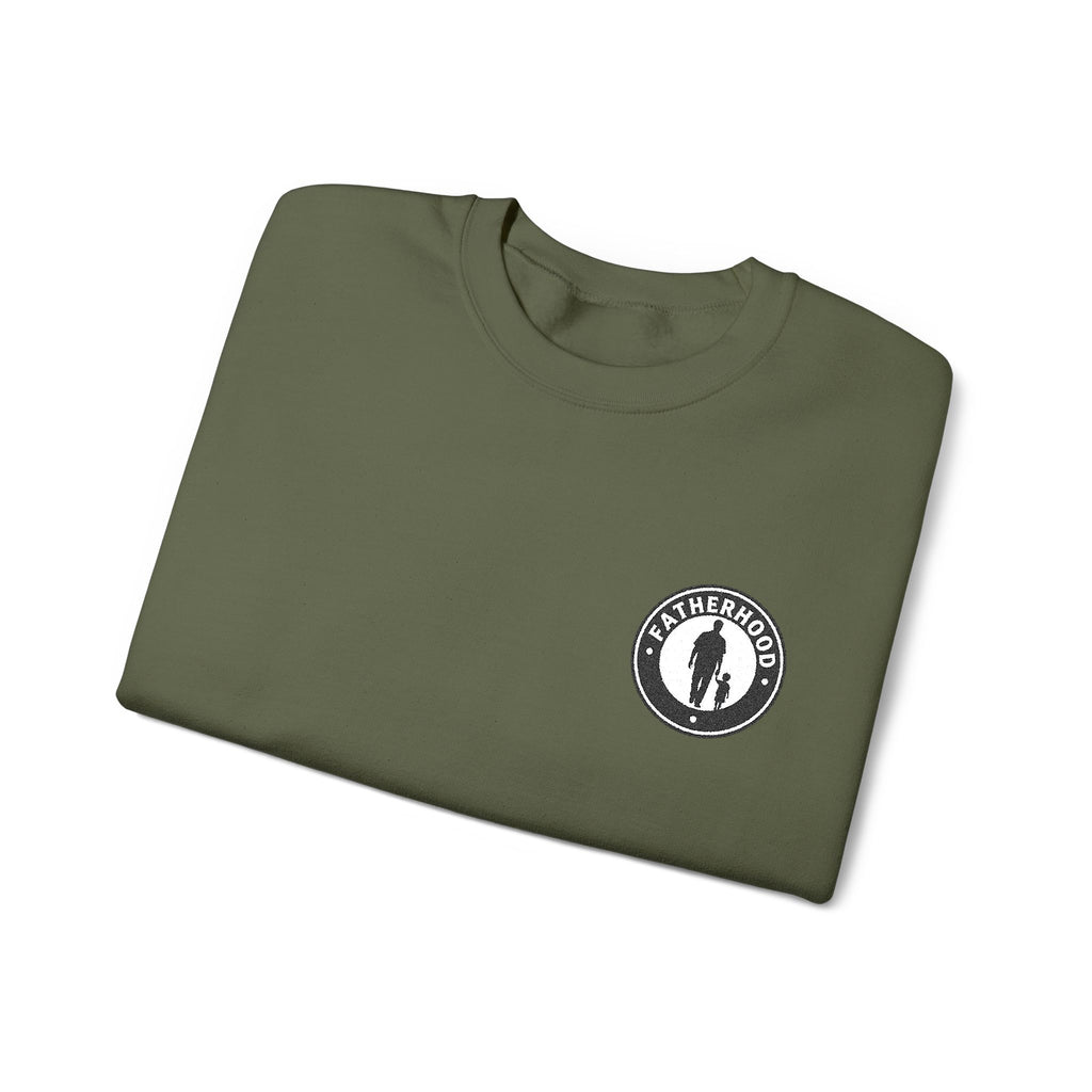 'Fatherhood' Logo Crewneck Sweatshirt