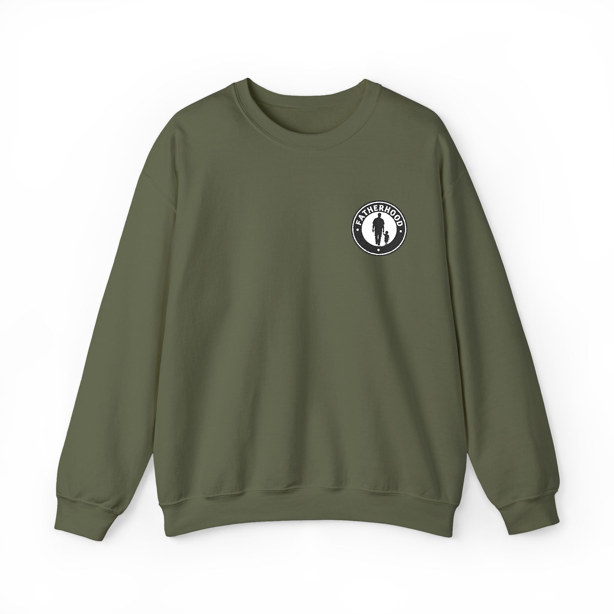 'Fatherhood' Logo Crewneck Sweatshirt