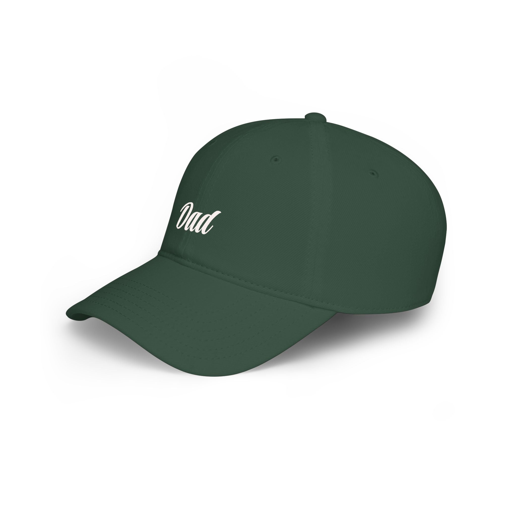 Dad Embroidered Low Profile Baseball Cap — Classic Beige Father's Day Hat