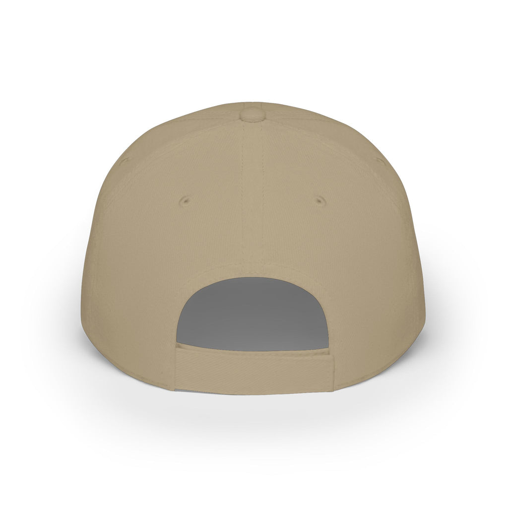 Dad Embroidered Low Profile Baseball Cap — Classic Beige Father's Day Hat