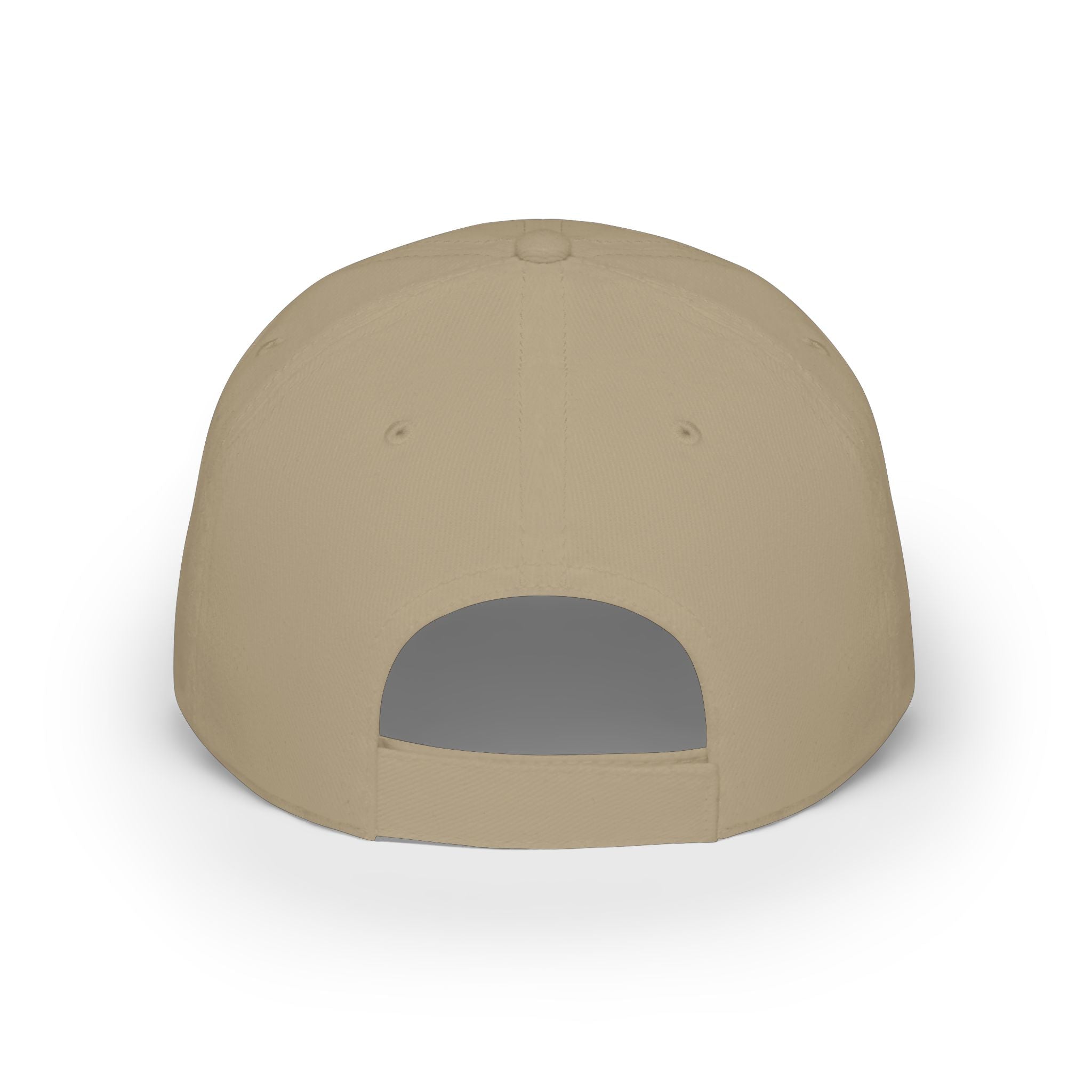 Dad Embroidered Low Profile Baseball Cap — Classic Beige Father's Day Hat