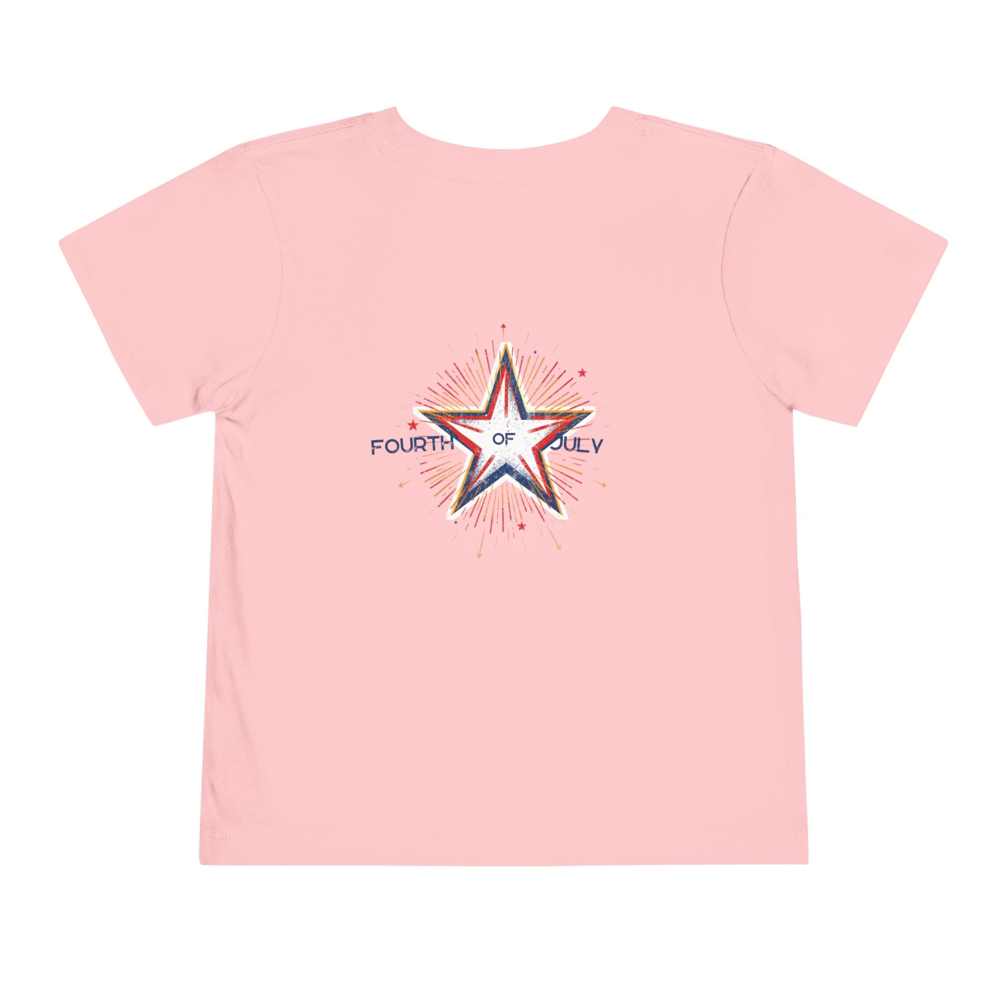 Toddler Tee - '2026' Red White Blue Star Fourth of July Kids Shirt