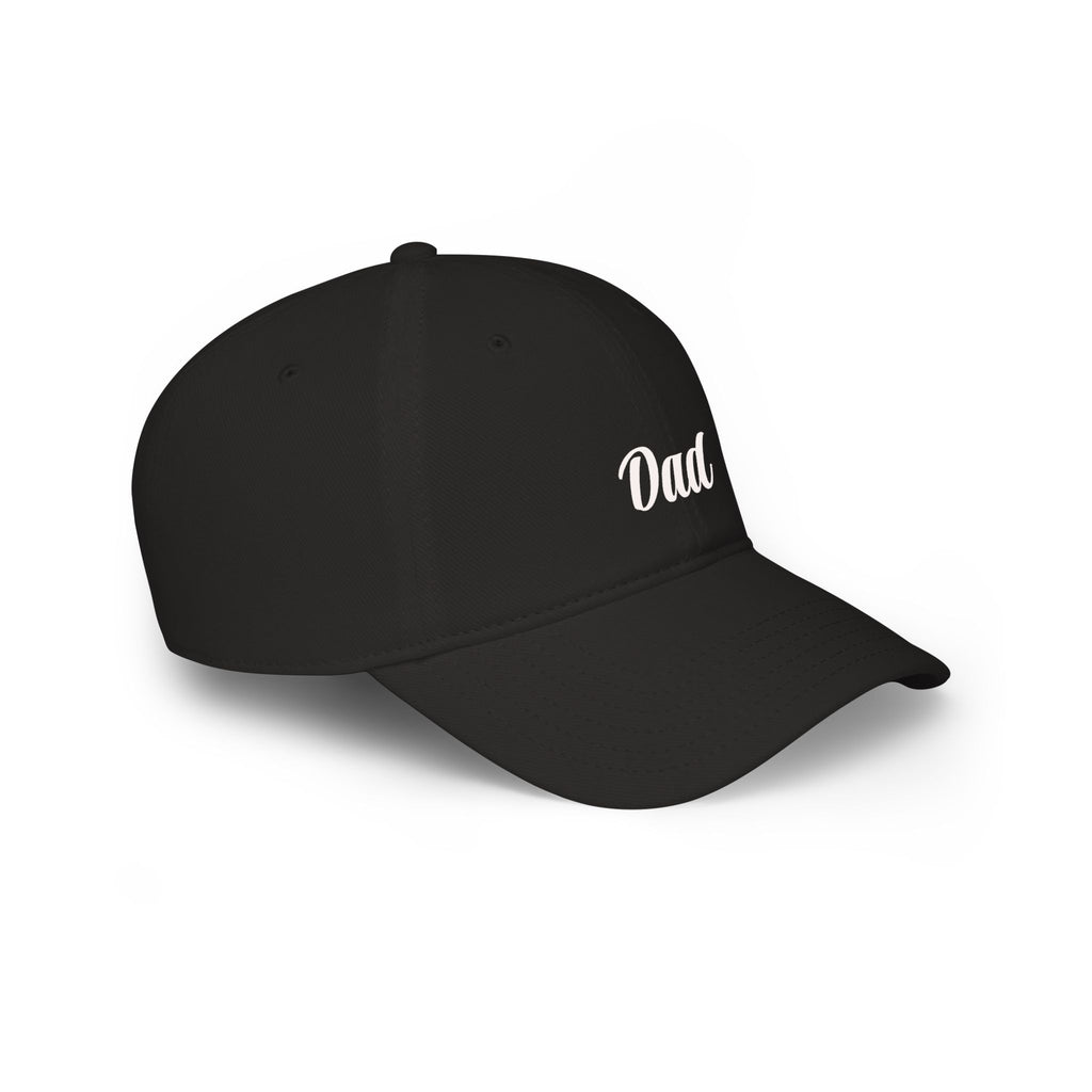 Dad Embroidered Low Profile Baseball Cap — Classic Beige Father's Day Hat