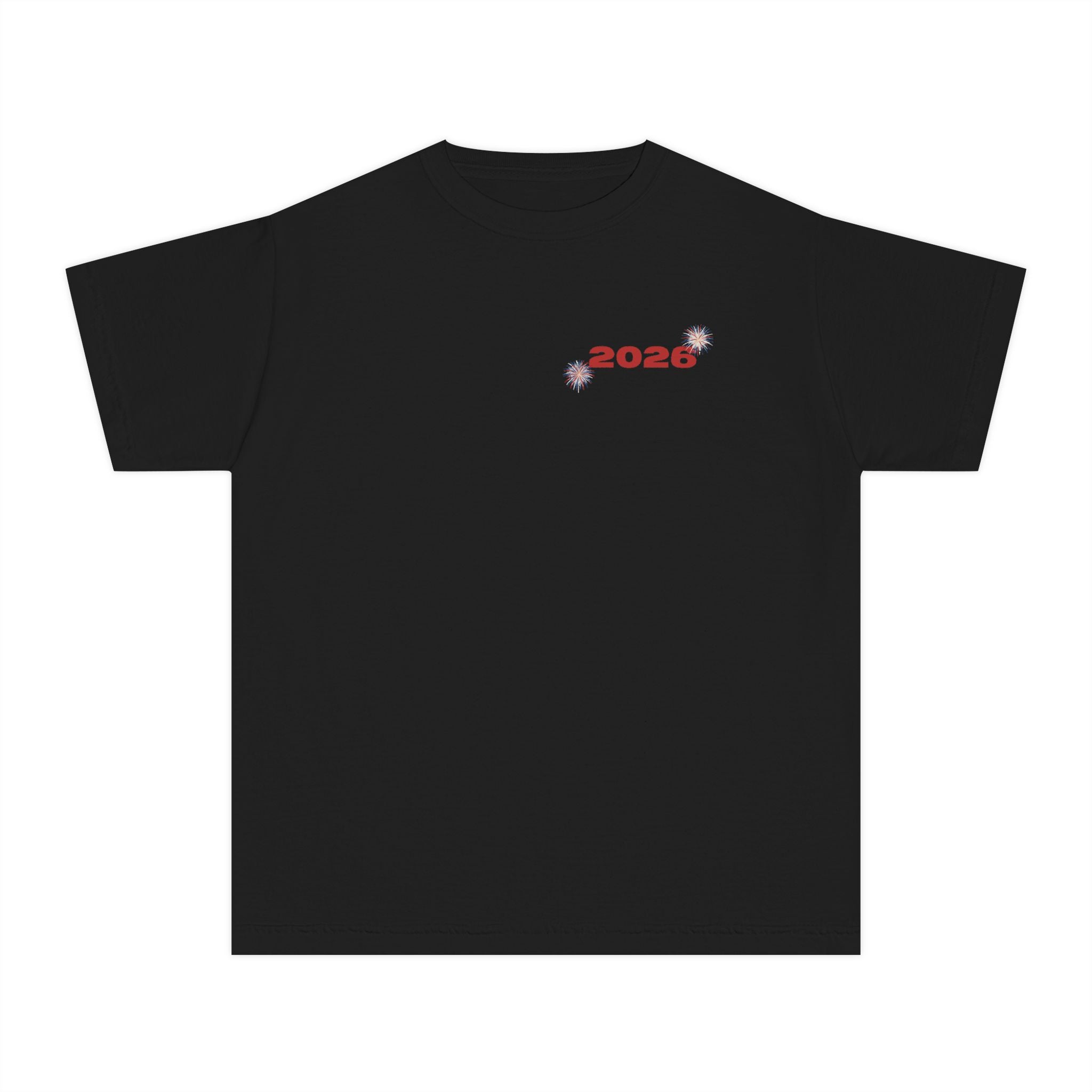 Fourth of July Youth Tee — Star Fireworks 2026 Patriotic Shirt