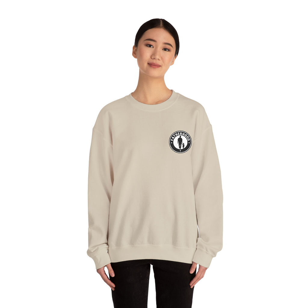 'Fatherhood' Logo Crewneck Sweatshirt